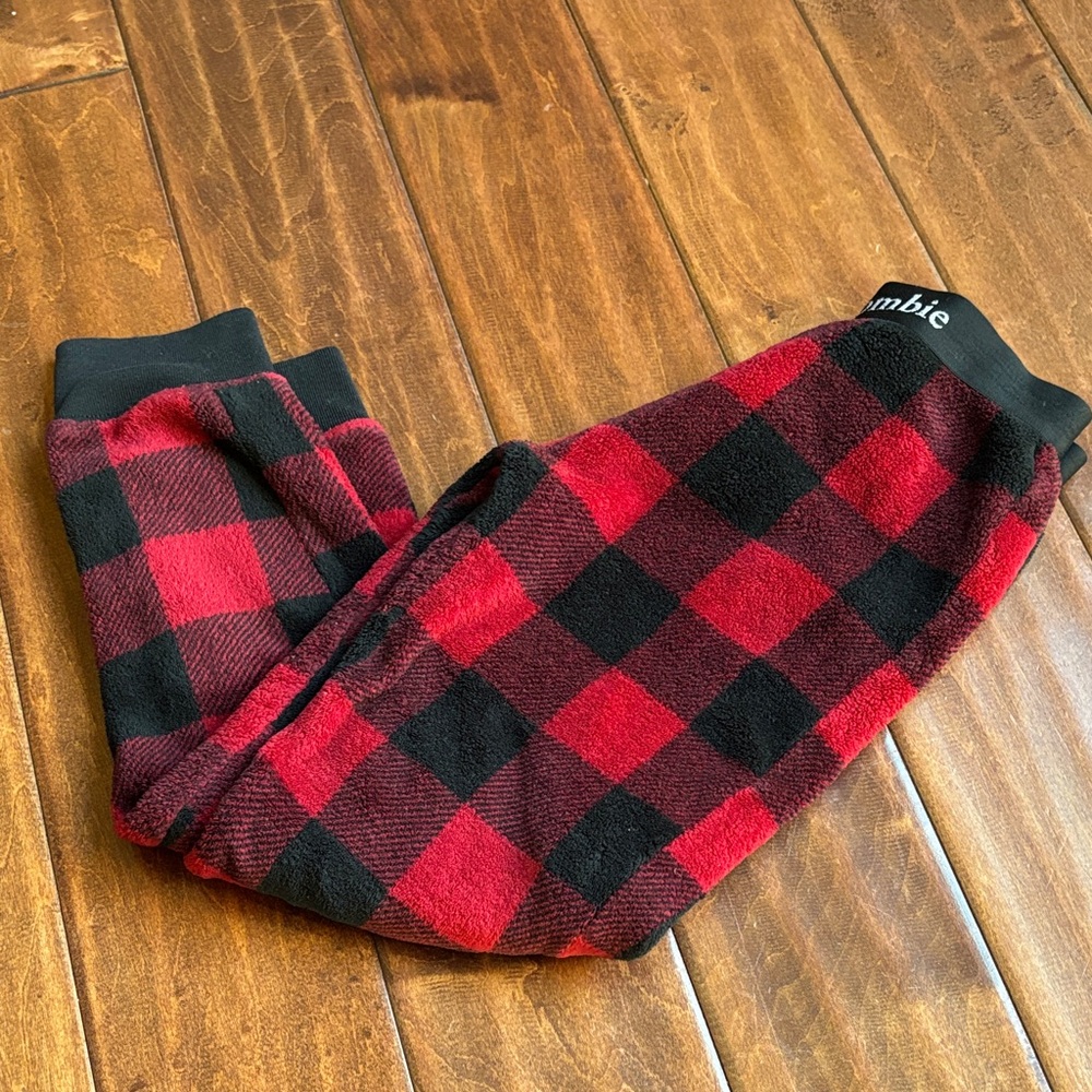 Abercrombie kids buffalo check pajama pants